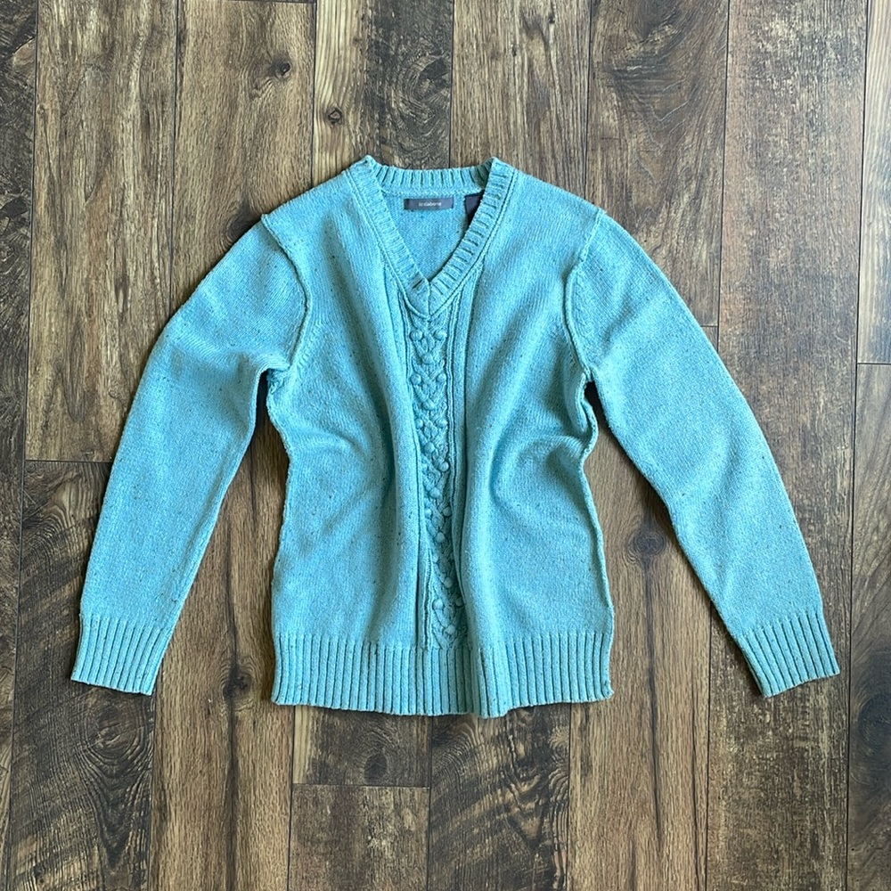 Blue Liz Claiborne Sweater